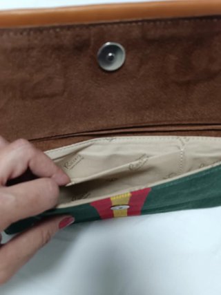 Cartera de mano Arenal de Sevilla verde