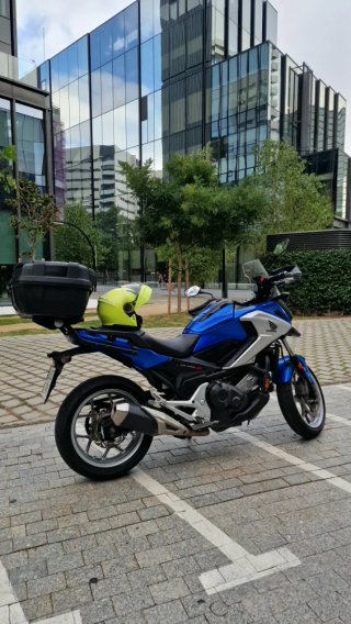 Honda NC750X ABS 2017 Azul/Plata