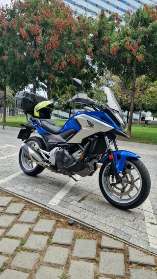 Honda NC750X ABS 2017 Azul/Plata