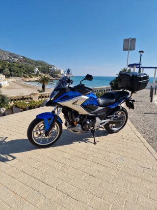 Honda NC750X ABS 2017 Azul/Plata