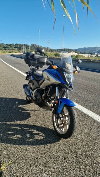 Honda NC750X ABS 2017 Azul/Plata