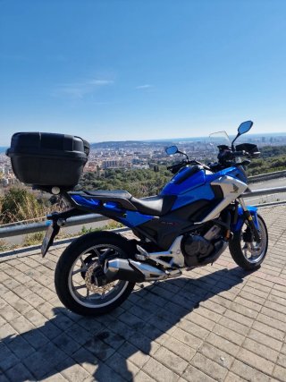Honda NC750X ABS 2017 Azul/Plata