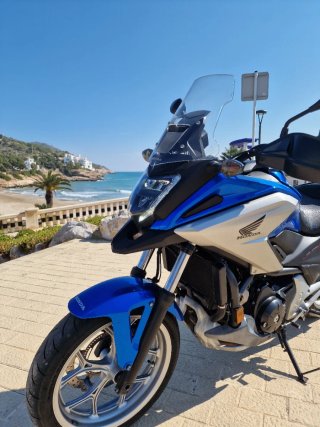 Honda NC750X ABS 2017 Azul/Plata