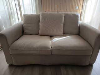 Sofá 2 plazas Ikea Gronlid Grönlid Beige Sporda