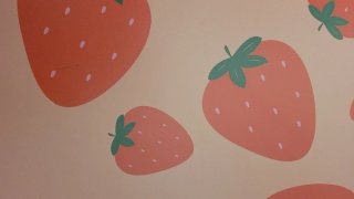 Mesa camping de fresas