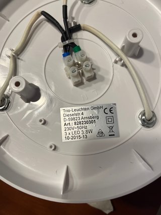 Lámpara Techo 3 Focos Blanca