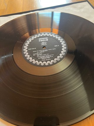 Cajas 3 vinilos Beethoven Fidelio