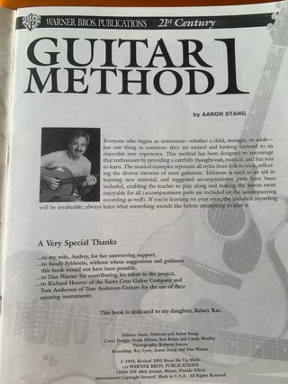 Método de Guitarra 1 - Aaron Stang