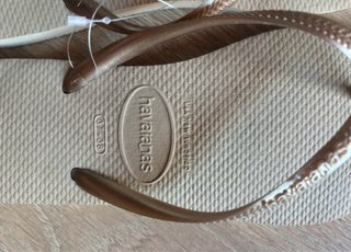 Havaianas Beige Dorado Talla 38