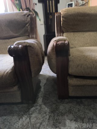 2 Sillones Madera Antiguos para Restaurar