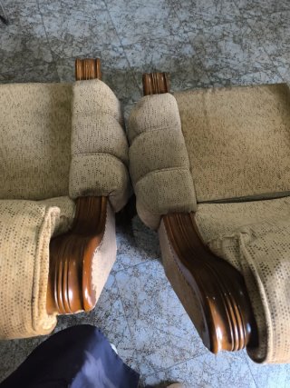 2 Sillones Madera Antiguos para Restaurar