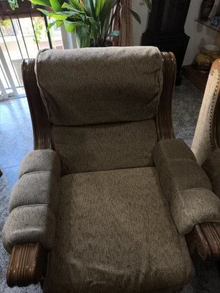 2 Sillones Madera Antiguos para Restaurar