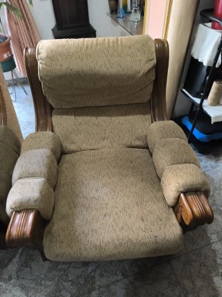 2 Sillones Madera Antiguos para Restaurar
