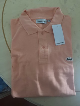 Polo Lacoste Salmon Talla XXL