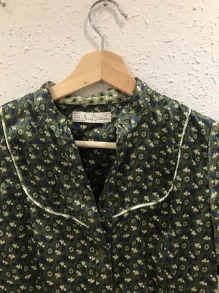 Blusa estampada manga corta