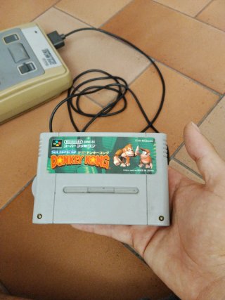 Super Nintendo + Donkey Kong