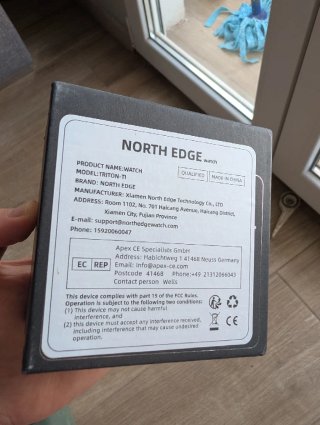 North Edge Triton-Ti Reloj Solar Titanio