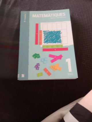Libros matemáticas en catalán 1ro de la ESO