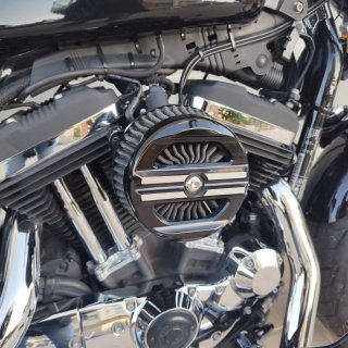 Harley Davidson Forty Eight Negra