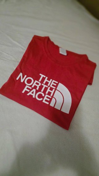 Maglietta The North Face Rossa