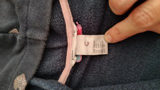 Sudadera H&M Corazones Talla 122