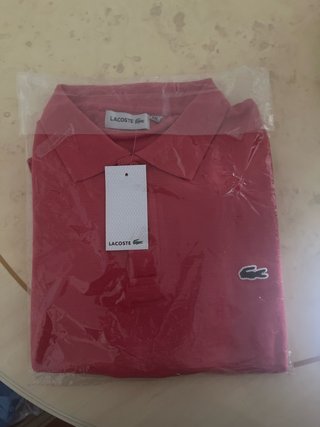 Polo Lacoste XXL Rojo Claro