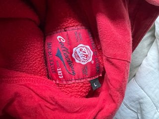 Sudadera Adidas Irish Roja Talla L