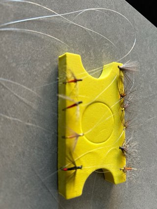 Aparejos Mosca Ahogada y 10 Moscas