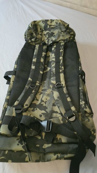 Mochila Camuflaje 80L Senderismo