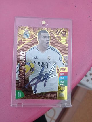 Cromo Mbappé Balón de Oro 2023