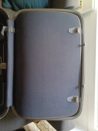 Maleta Samsonite Silhouette Gris Casi Nueva