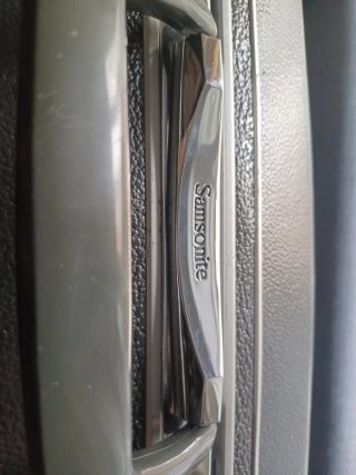 Maleta Samsonite Silhouette Gris Casi Nueva
