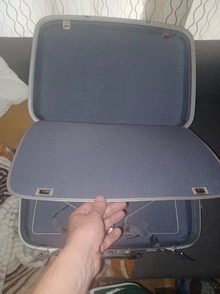 Maleta Samsonite Silhouette Gris Casi Nueva