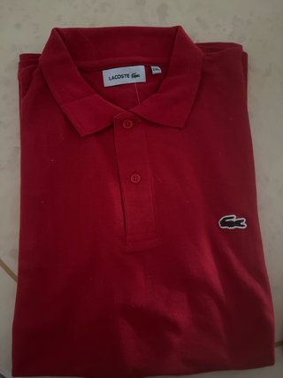 Polo Lacoste XXL Rojo