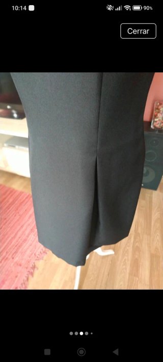 Vestido negro mujer