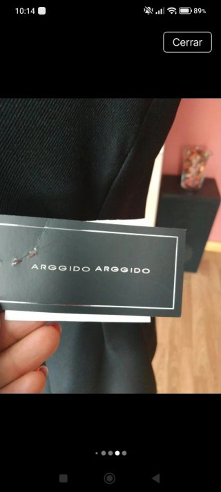Vestido negro mujer