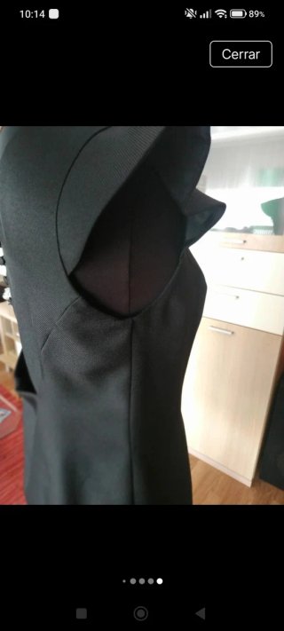 Vestido negro mujer