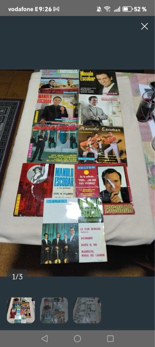 Vinilos Manolo Escobar (Lote)