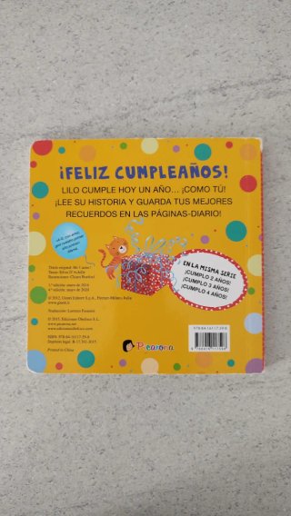 Cuento Cumplo 1 año