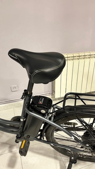 Bicicleta Eléctrica TOURALL Gris