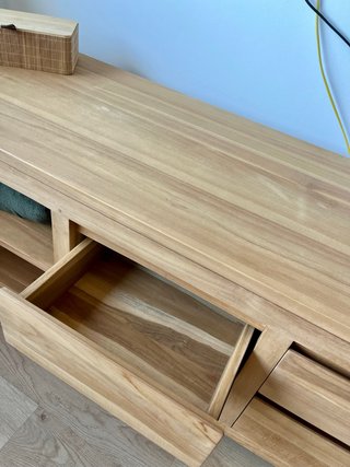 Mueble TV Teca Maciza Patio Tikamoon