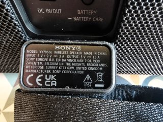 Sony ULT FIELD 3 Altavoz Bluetooth Negro