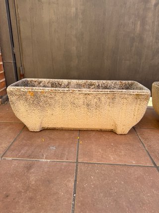 Jardineras de piedra lavada (2 unidades)