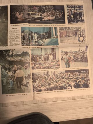 Periódico Memphis USA Elvis Presley 1977