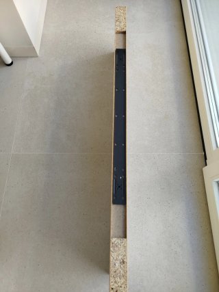 Estantería de roble para pared Dispongo de 2