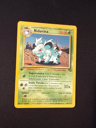 11 Cartas Pokémon Jungle 1ª Edición Español