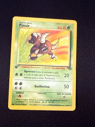 11 Cartas Pokémon Jungle 1ª Edición Español
