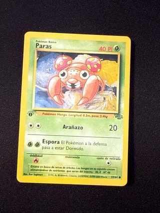 11 Cartas Pokémon Jungle 1ª Edición Español