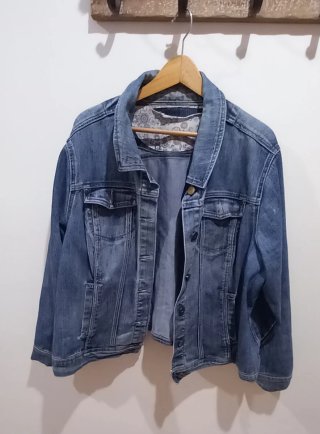 Cazadora vaquera azul