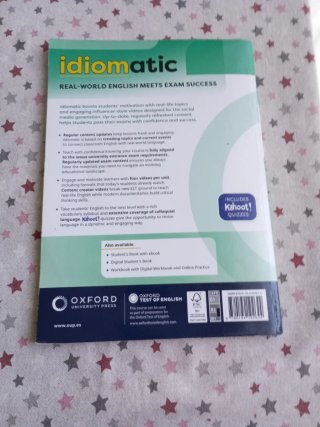 Libro de inglés idiomatic workbook 1° bachillerato